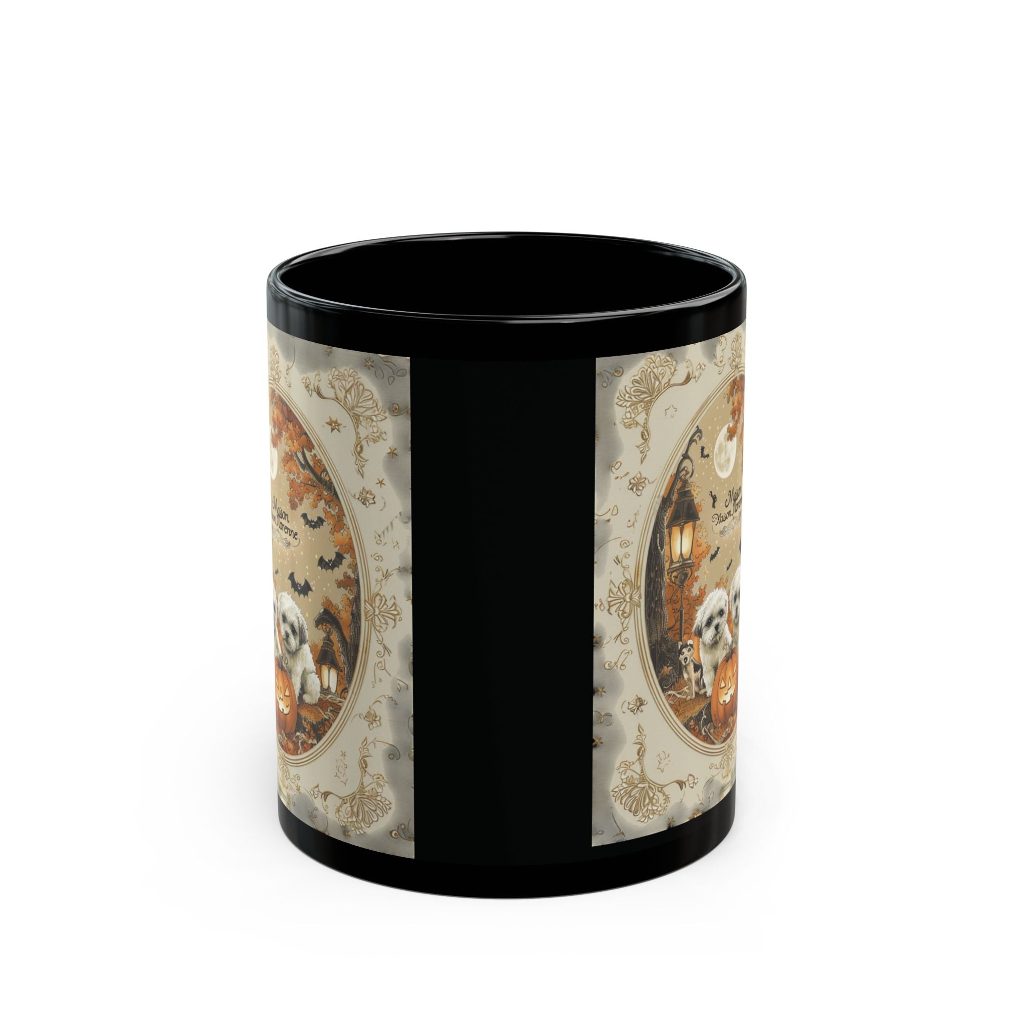 Halloween Pet Lovers Mug - Cute Dog Design, Coffee Cup for Fall, Gift for Dog Owners, Spooky Season Decor