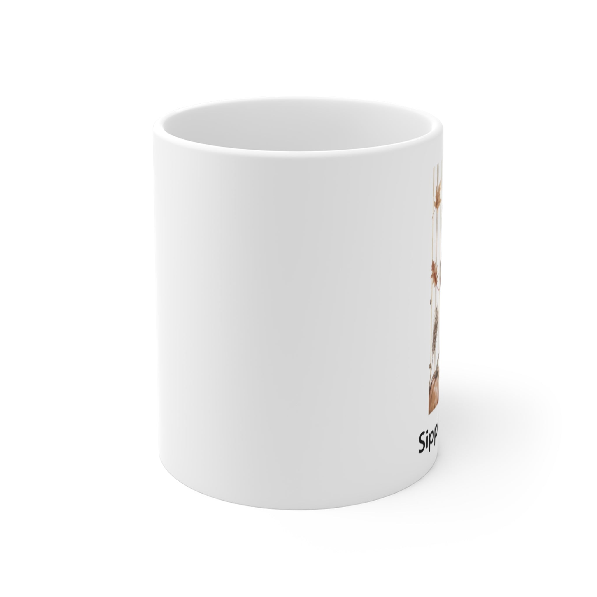 Sippin’ Cat-feine & Judging Quietly Mug – Maison Florenne™ Fall Cat Collection