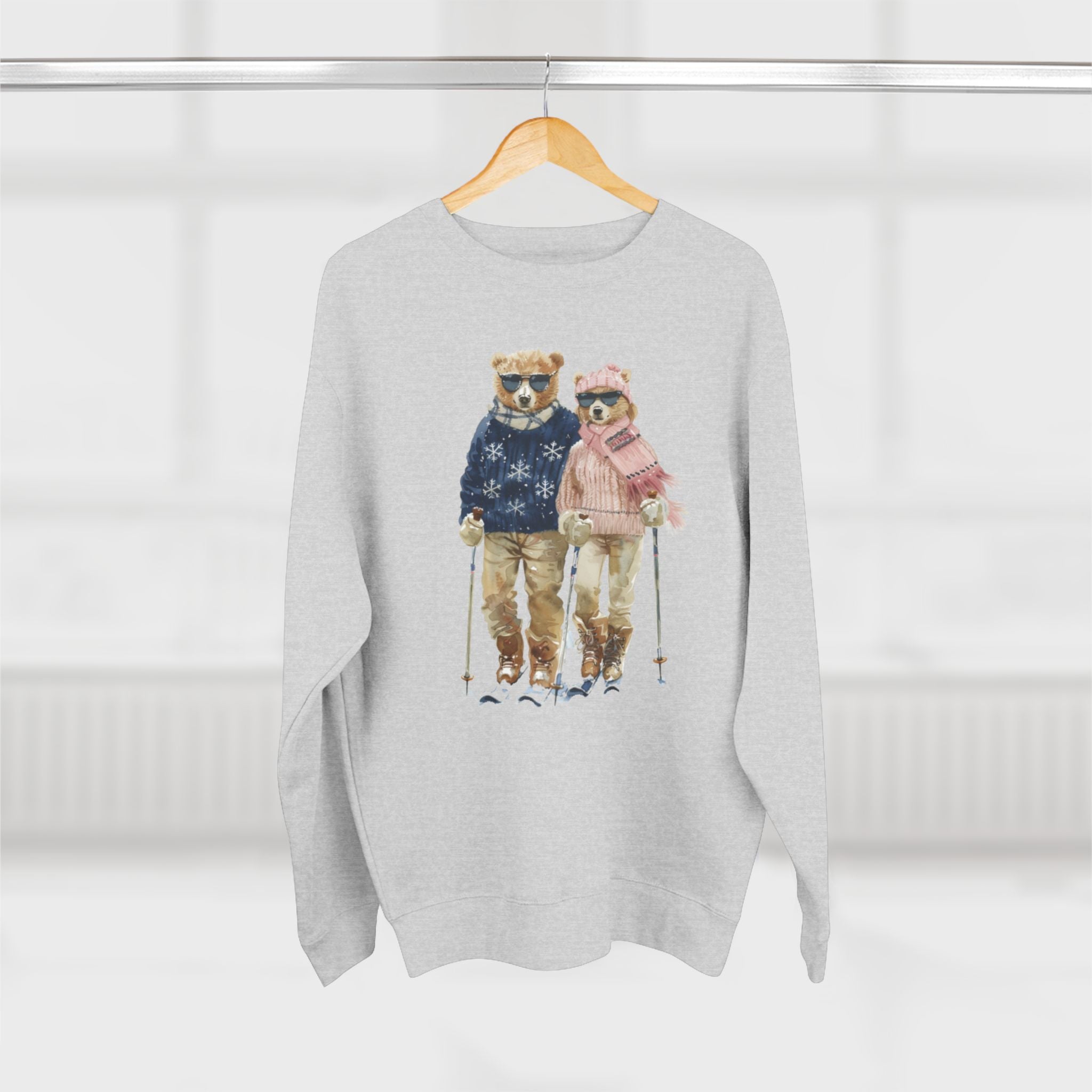 Après Ski Bears 🏔️ Cozy Winter Sweatshirt ❄️💗