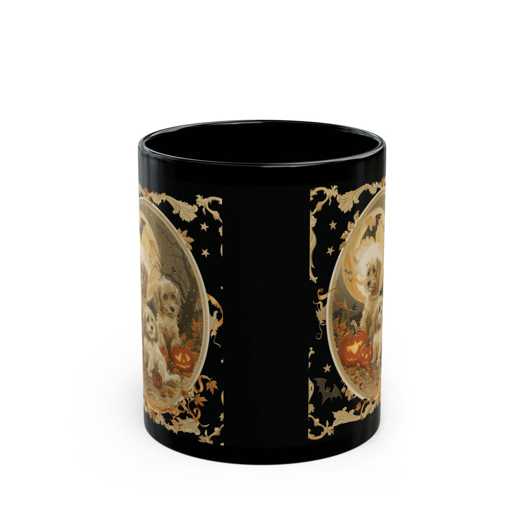 Halloween Pet Lovers Mug - Cute Dog Design, Coffee Cup for Fall, Gift for Dog Owners, Spooky Season Decor