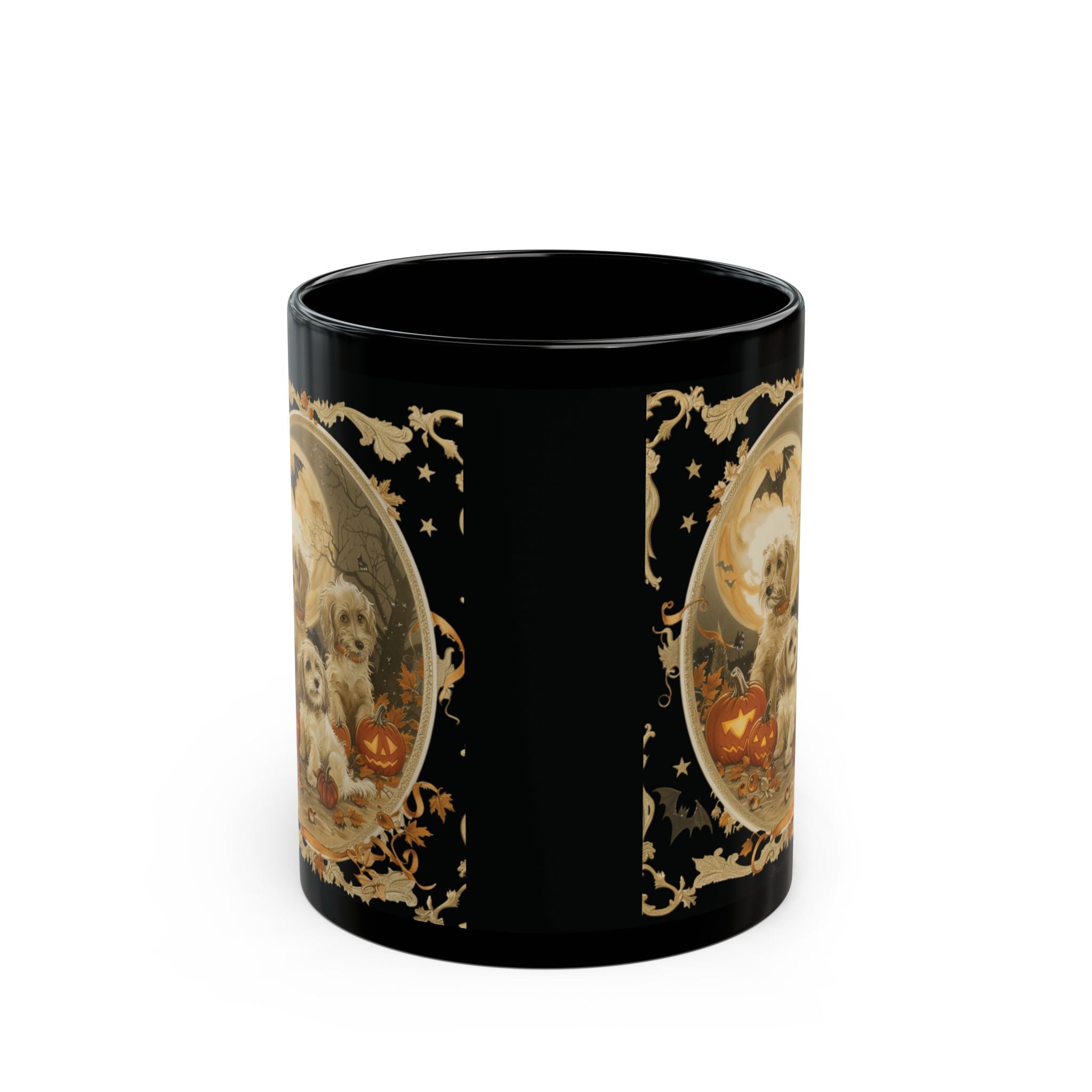 Halloween Pet Lovers Mug - Cute Dog Design, Coffee Cup for Fall, Gift for Dog Owners, Spooky Season Decor