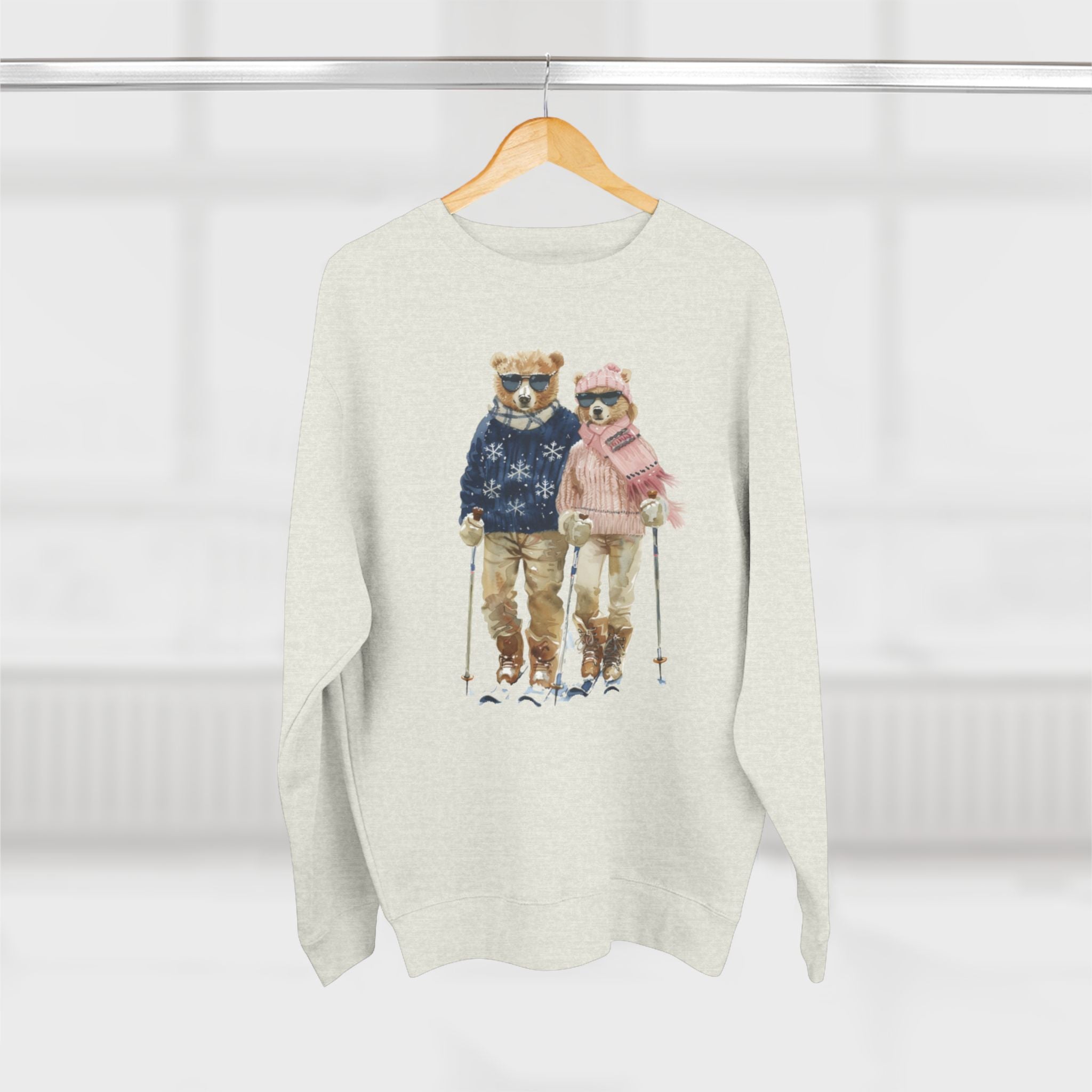 Après Ski Bears 🏔️ Cozy Winter Sweatshirt ❄️💗