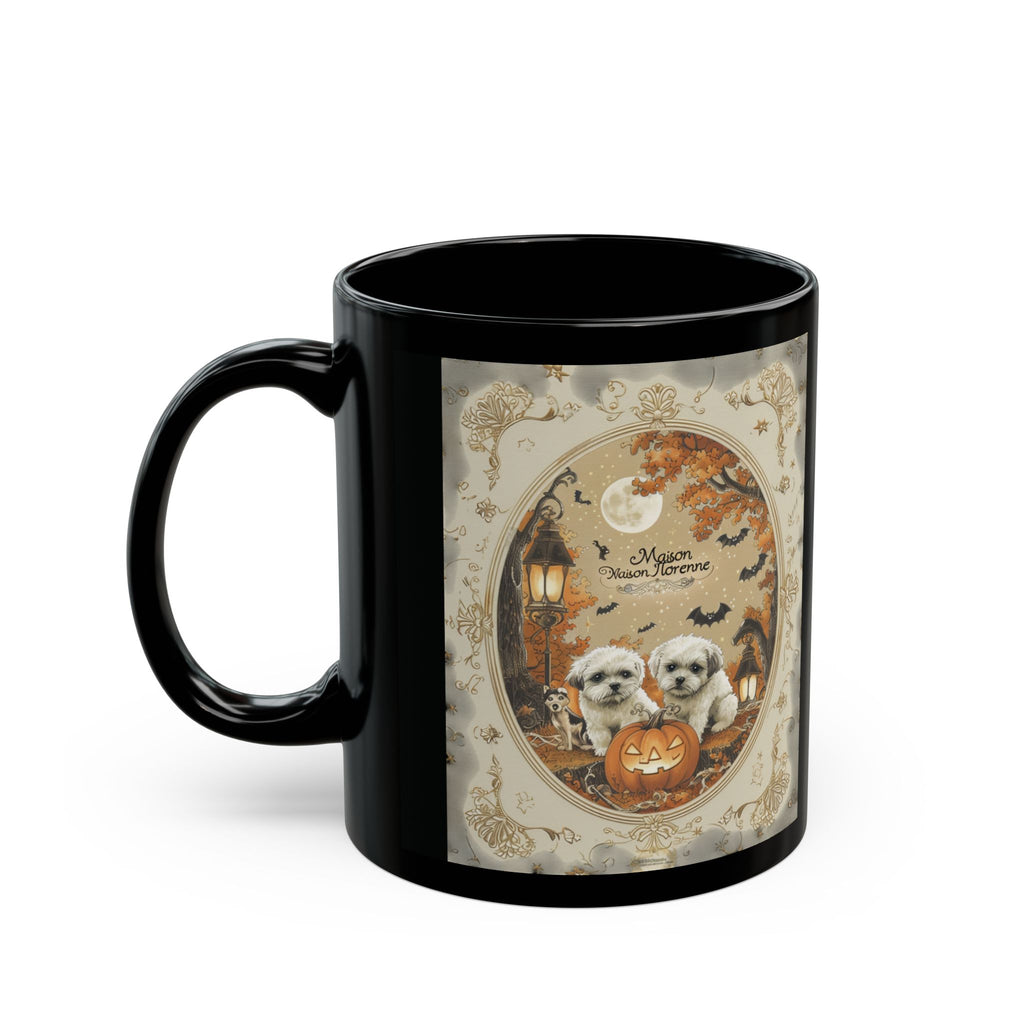 Halloween Pet Lovers Mug - Cute Dog Design, Coffee Cup for Fall, Gift for Dog Owners, Spooky Season Decor